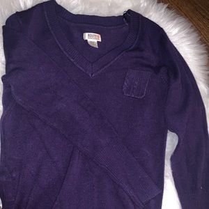 Purple Knit Sweater